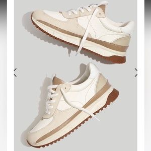 Madewell Kickoff Trainer Sneakers. Size 5.5